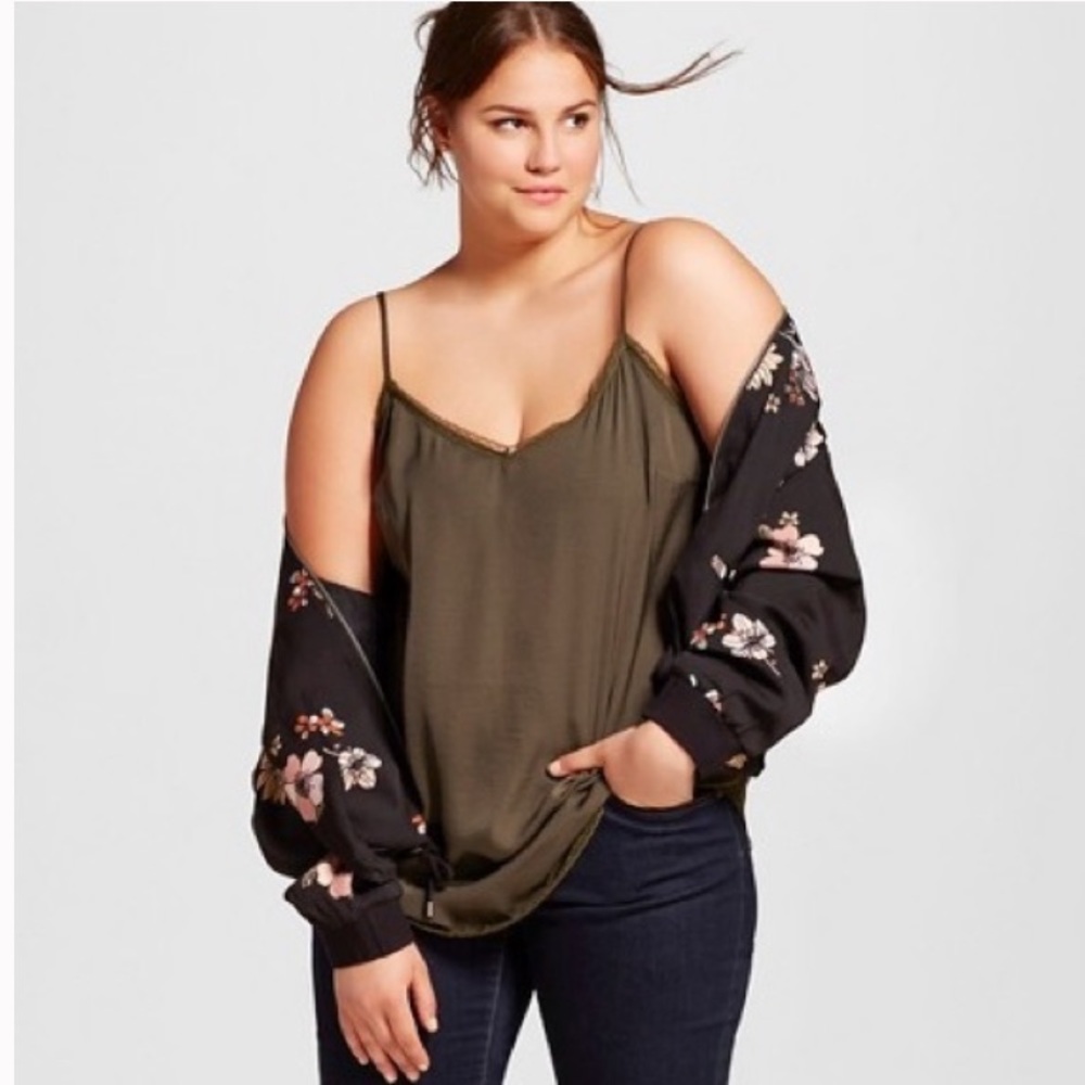 Who what wear | green cami size M